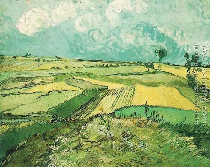 Vincent Van Gogh : Wheat Fields at Auvers Under Clouded Sky